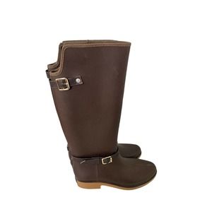 AEROSOLES X Martha Stewart Womens FAIRFIELD Rain Boots Waterproof Memory Foam 7